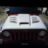 Batman Series Fiber Glass Hood for 07-17 Jeep Wrangler JK