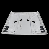 Combat Series Fiber Glass Hood for 07-17 Jeep Wrangler