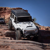 Beast Monster Fiberglass Hood with Scoop Vent Jeep Wrangler JK 2007-2018