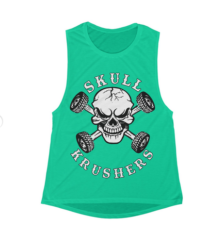 teal tank top